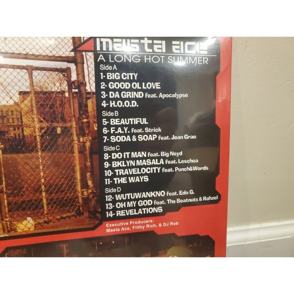 A Long Hot Summer by Masta Ace (Record, 2022) New Sealed - Picture 3 of 4